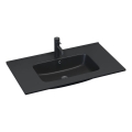 BATH DELUXE 06-080-27-02-00 - Ugradni umivaonik HYGE 81x46 cm keramika/crna