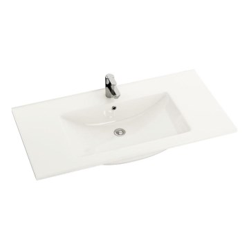 BATH DELUXE 06-090-60-11-01 - Ugradni umivaonik CHICAGO 91x46,5 cm keramika/bela
