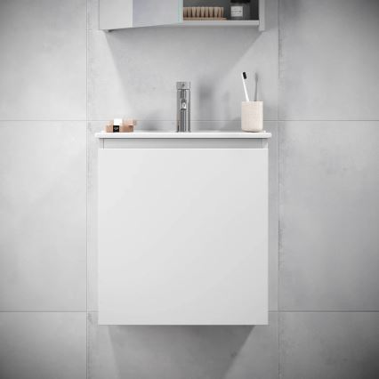 BATH DELUXE 09-050-63-01-01 - Ormarić za kupatilo sa lavaboom KENWOOD 51 cm mat bela