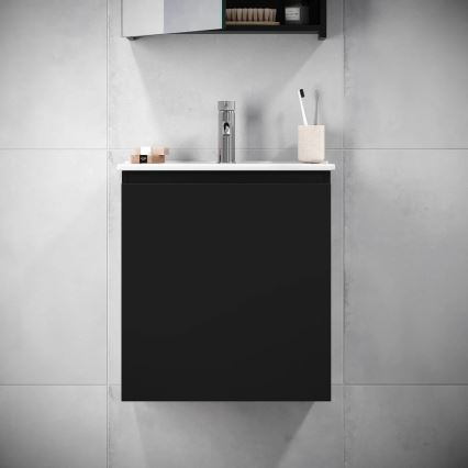 BATH DELUXE 09-050-63-02-01 - Ormarić za kupatilo sa lavaboom KENWOOD 51 cm matirana crno