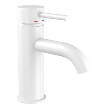 BATH DELUXE 28-005-01-01-04 - Baterija za umivaonik DRAGOR 15,6 cm mat bela