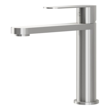 BATH DELUXE 28-017-02-71-02 - Slavina za umivaonik TARNBY 17,3 cm brušeni nerđajući čelik