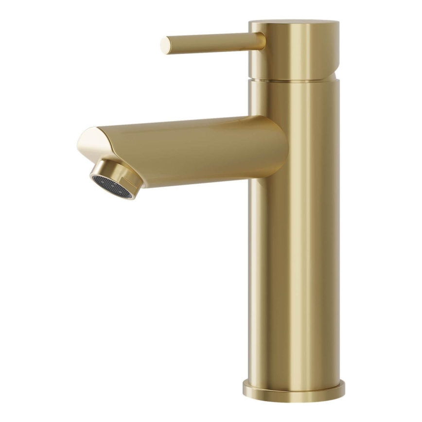 BATH DELUXE 28-017-03-70-02 - Slavina za lavabo RINGSTED 17,8 cm brušeno mesing