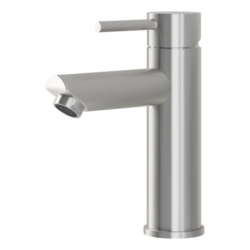 BATH DELUXE 28-017-03-71-02 - Slavina za lavabo RINGSTED 17,8 cm brušeno nerđajući čelik