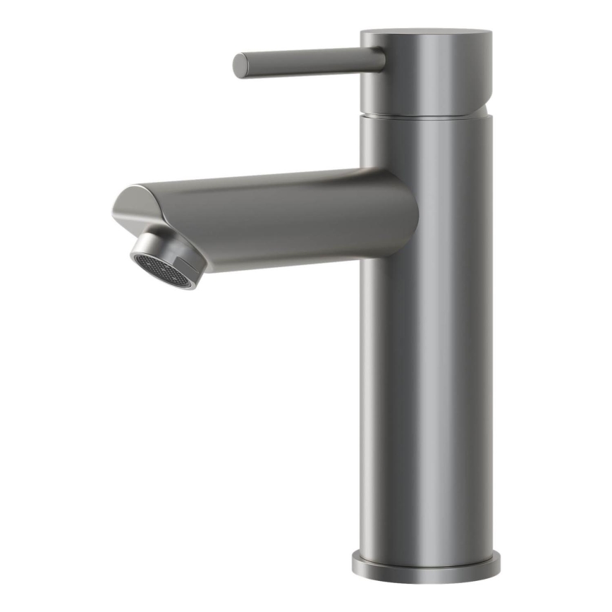 BATH DELUXE 28-017-03-73-02 - Slavina za lavabo RINGSTED 17,8 cm u prahu sivo