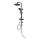 BATH DELUXE 31-120-02-02-00 - Set za tuširanje MARTOFTE matirana crno