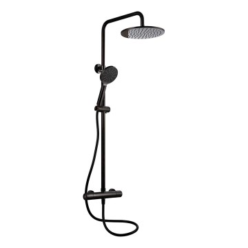 BATH DELUXE 31-120-07-02-00 - Tuš set sa termostatskom baterijom DRAGOR u mat crnoj boji