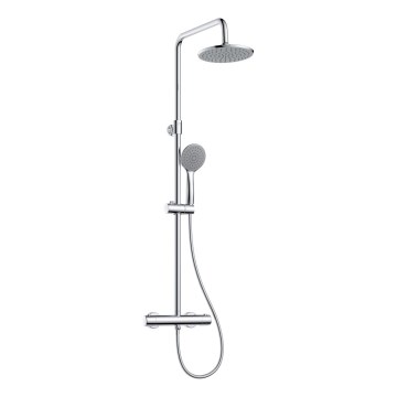 BATH DELUXE 31-130-41-60-02 - Tuš set sa baterijom HOUSTON sjajni hrom