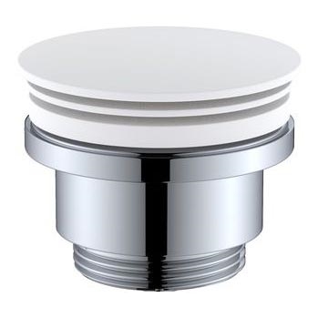 BATH DELUXE 33-004-05-01-04 - Gornji deo sifona za lavabo RODBY pr. 6,6 cm bela