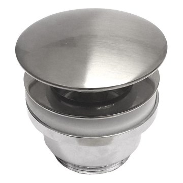 BATH DELUXE 33-004-05-60-04 - Prigušiva za umivaonik RODBY prečnika 6,6 cm, sjajni hrom