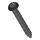 BATH DELUXE 54-045-00-02-12 - Set 50x Vijci za akustične panele T25 4,6x45 mm lakirana crno