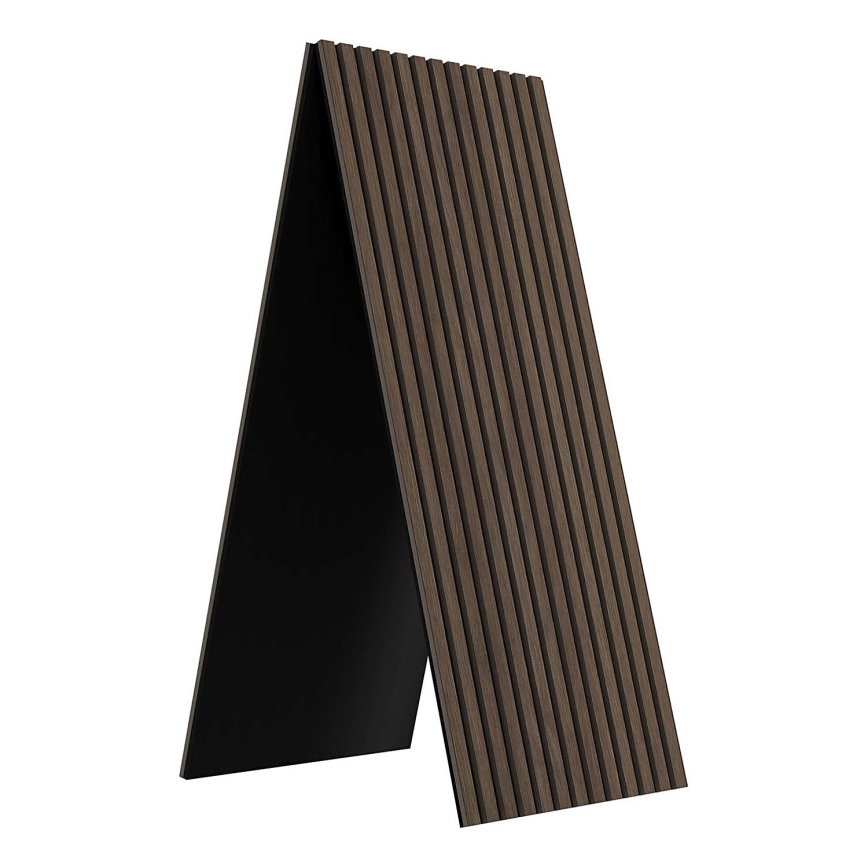 BATH DELUXE 54-240-11-84-12 - Set 4x Akustični zidni panel VASALUND 240x52 cm orah