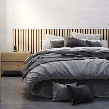 BATH DELUXE 54-240-11-86-12 - Set 4x Akustični zidni panel VASALUND 240x52 cm hrast