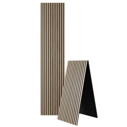 BATH DELUXE 54-240-11-86-12 - Set 4x Akustični zidni panel VASALUND 240x52 cm hrast