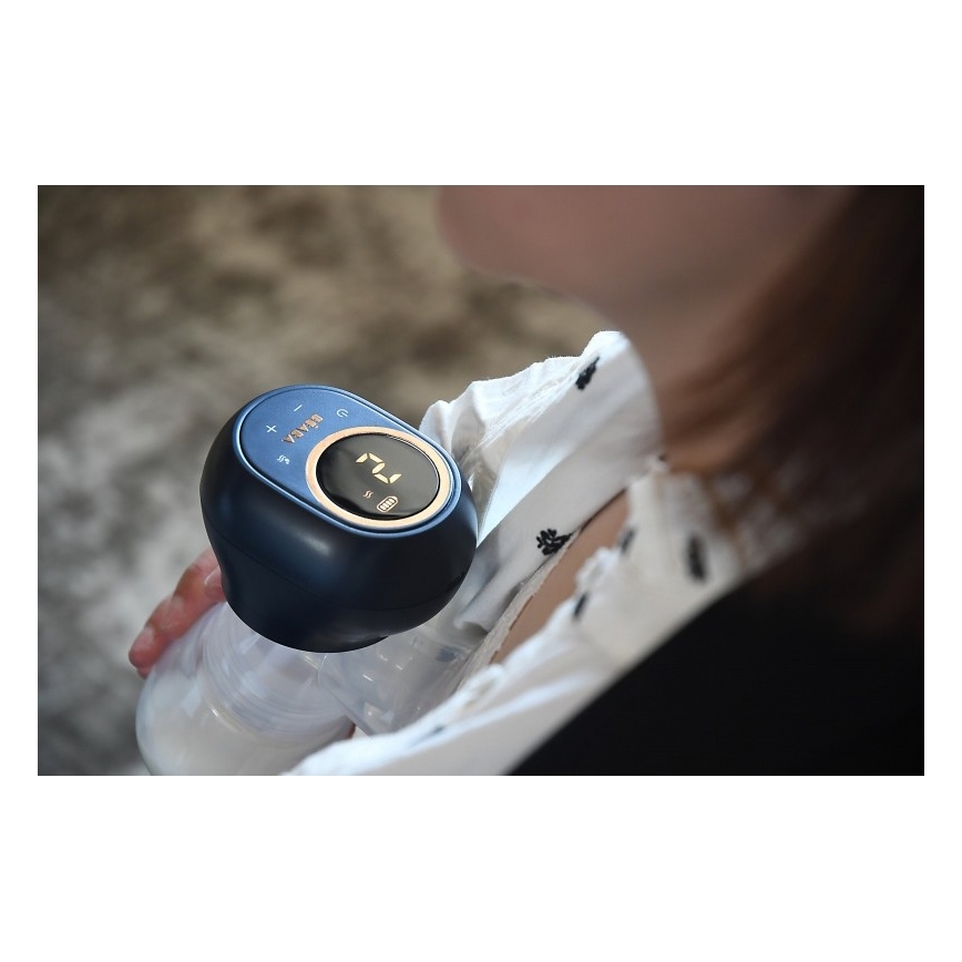 Beaba - Električna pumpa za izmlazanje majčinog mleka, 180 ml, 1500 mAh, plava