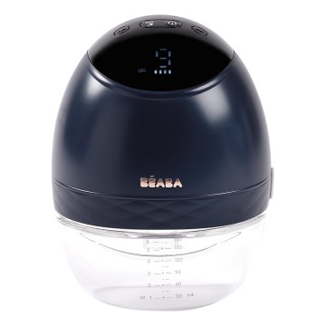Beaba - Električna pumpa za izmlazanje majčinog mleka HANDS-FREE, 180 ml, 1300 mAh, plava