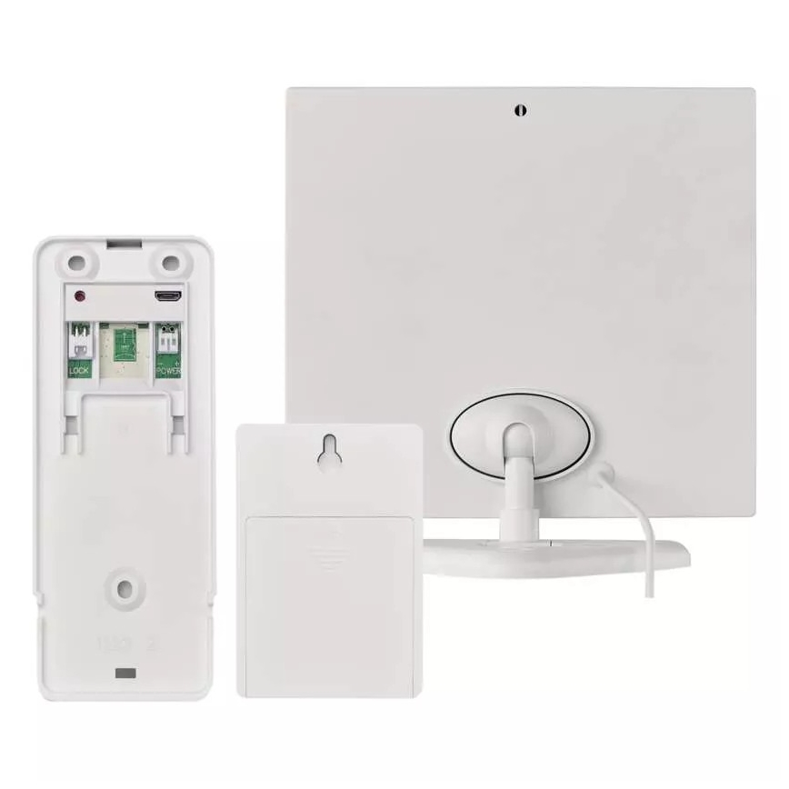 Bežični portafon sa solarnim panelom GoSmart 4400 mAh 3xAA IP44 Wi-Fi Tuya