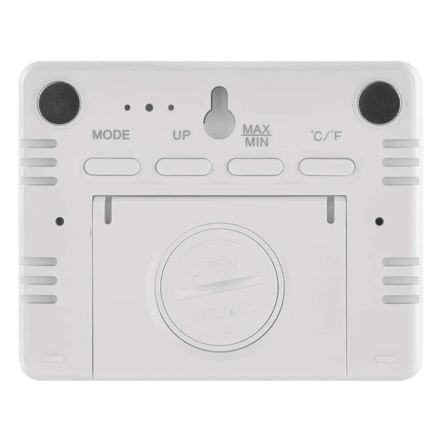 Bežični termometar sa higrometrom 1xCR2032 beo