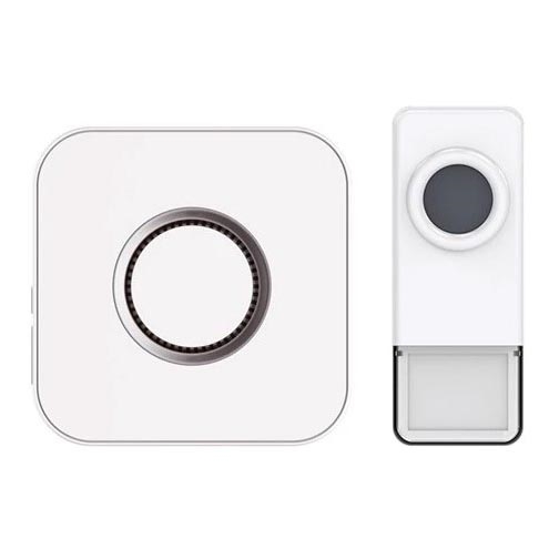 Bežično zvono 3xAAA IP55 bela