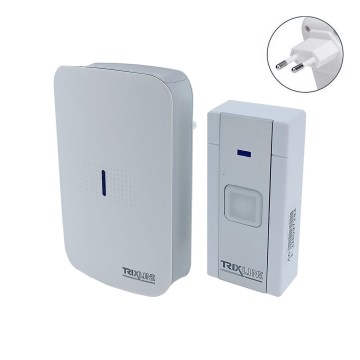 Bežično zvono za utičnicu BELL 230V + 1x23A belo