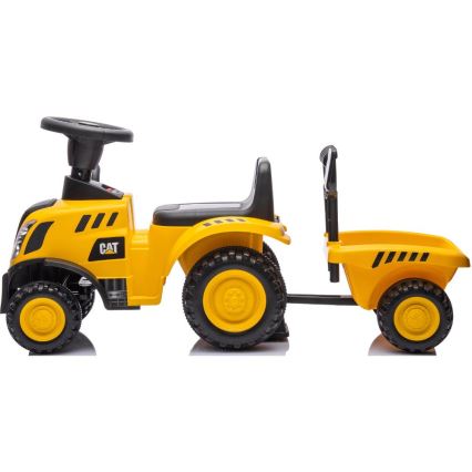 Bicikl guralica traktor CAT žuta/crno