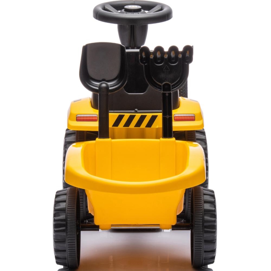 Bicikl guralica traktor CAT žuta/crno
