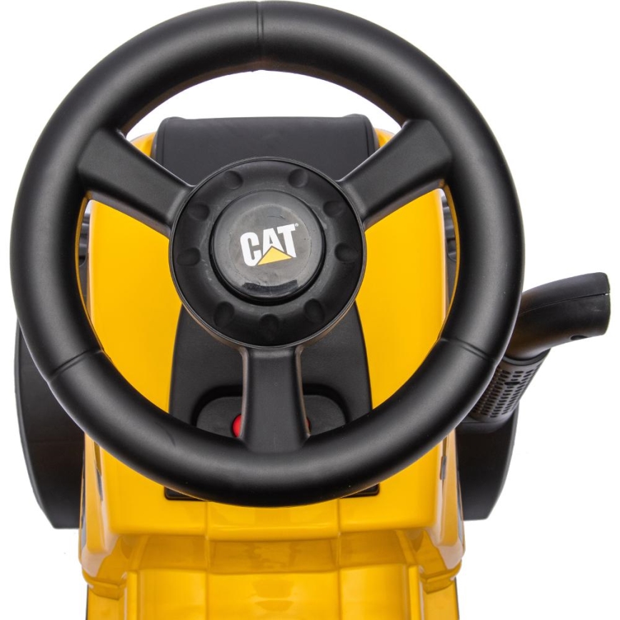 Bicikl guralica traktor CAT žuta/crno