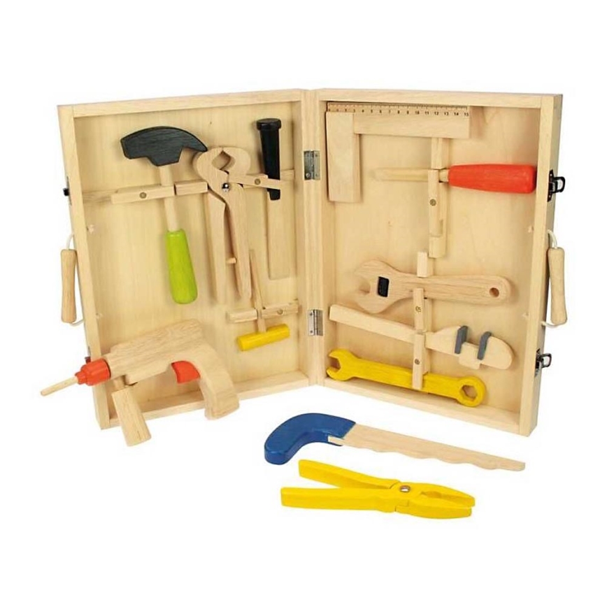 Bigjigs Toys - Drvena kutija sa alatom