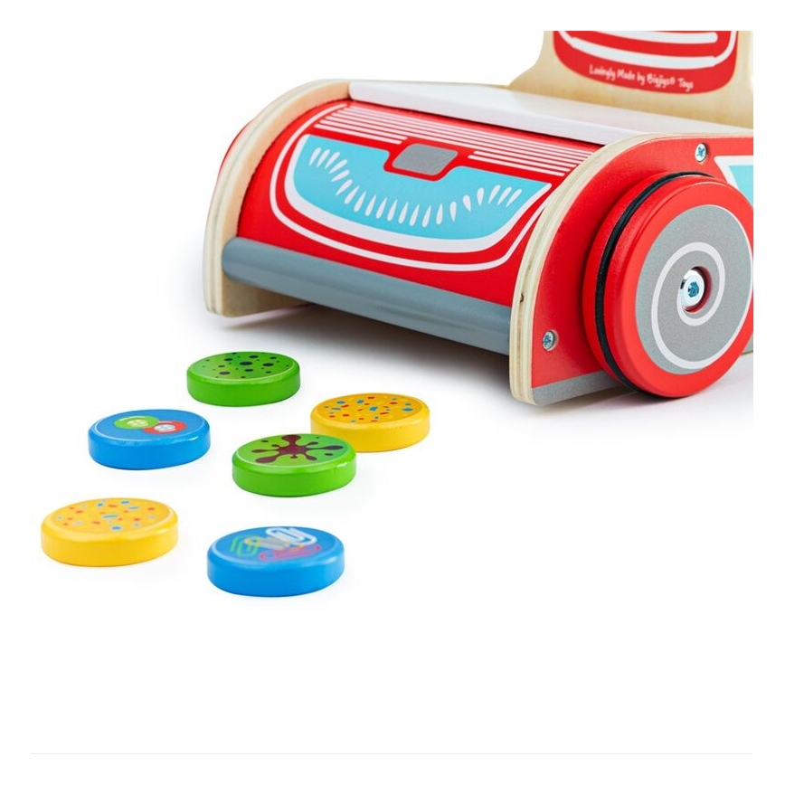 Bigjigs Toys - Štapni usisivač