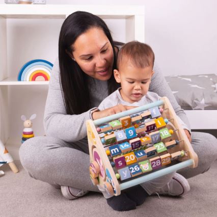 Bigjigs Toys - Trougao sa aktivnostima sa životinjama