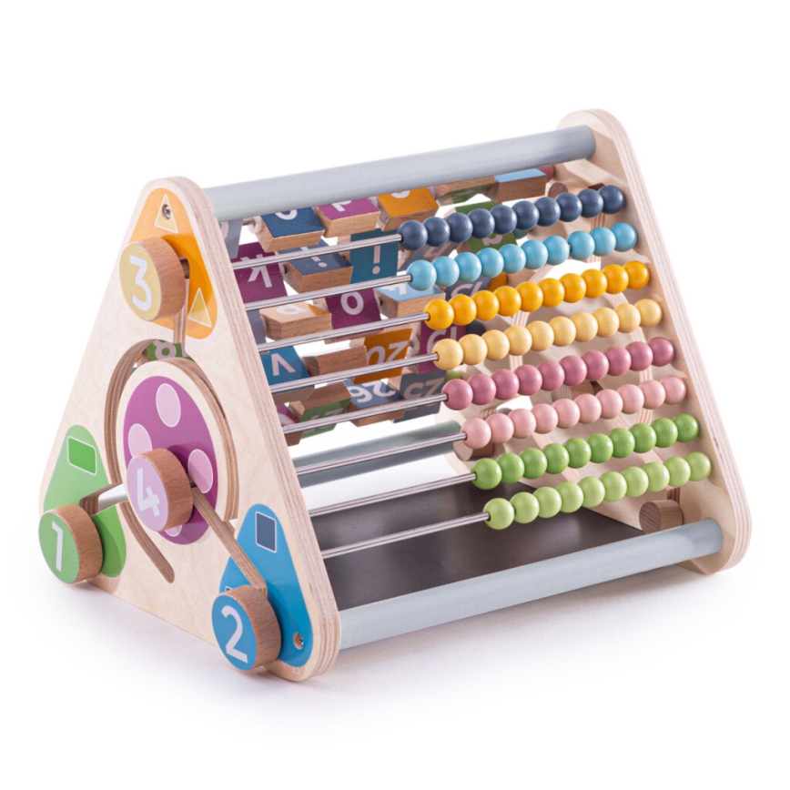 Bigjigs Toys - Trougao sa aktivnostima sa životinjama
