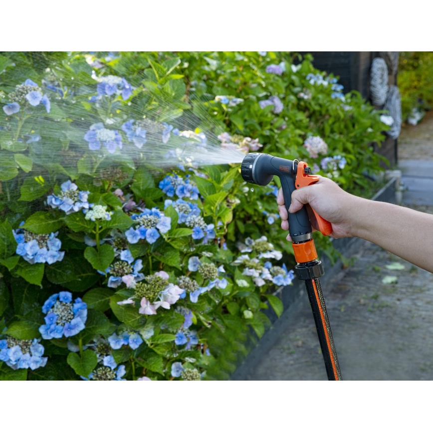 BLACK+DECKER - Pištolj za zalivanje 6 funkcije