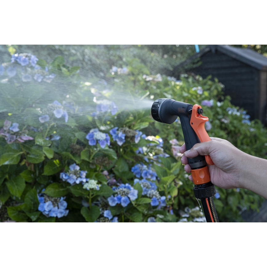 BLACK+DECKER - Pištolj za zalivanje 6 funkcije