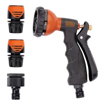 BLACK+DECKER - Pištolj za zalivanje sa 3 spojnice