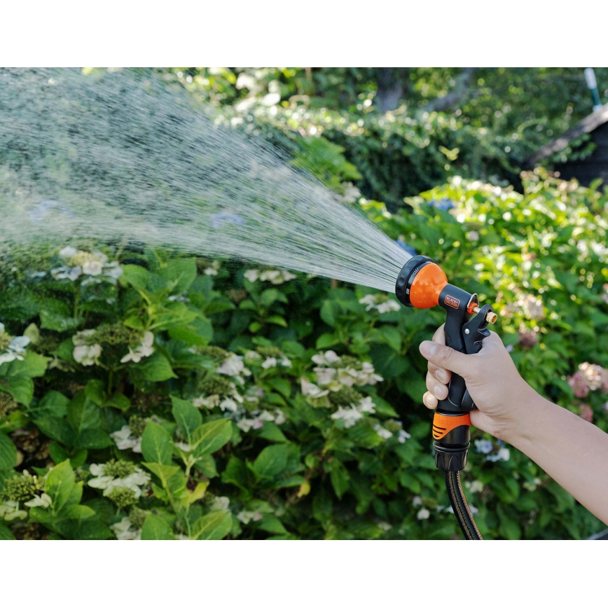 BLACK+DECKER - Pištolj za zalivanje sa 3 spojnice