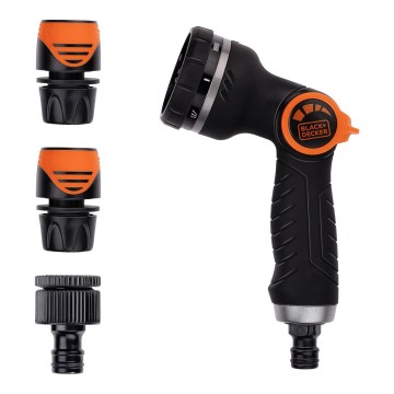 BLACK+DECKER - Pištolj za zalivanje sa 3 spojnice