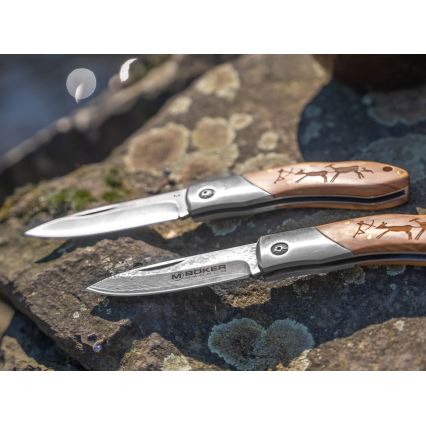 Böker - džepni nož od damaskog čelika Magnum Caveman, 19,4 cm