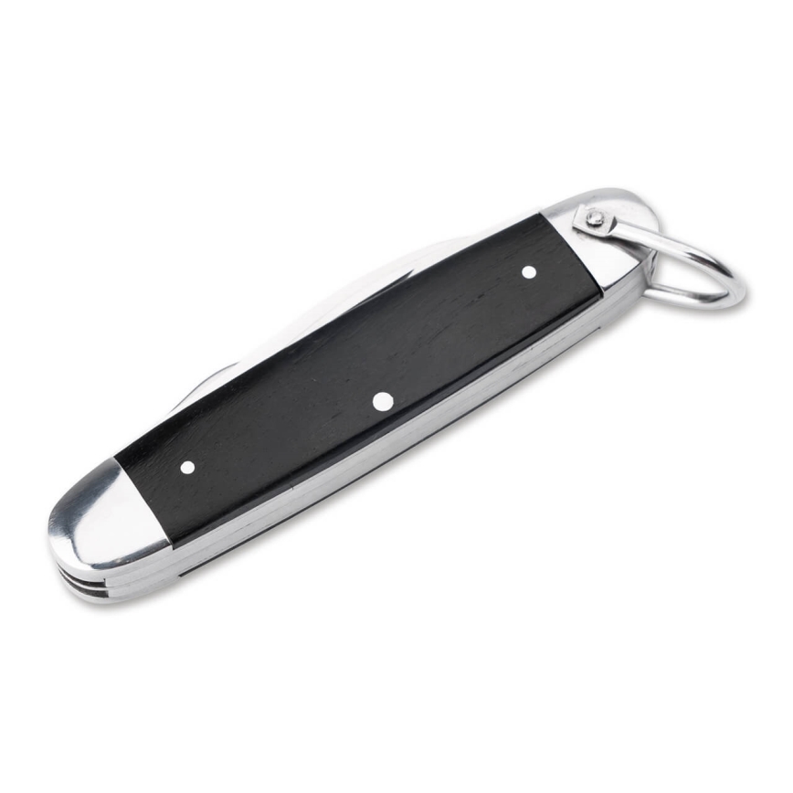 Böker - Višenajenski džepni nož Magnum Classic Pocket Steel 16 cm/4 funkcije ružino drvo