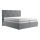 Boxspring krevet sa dušekom i naddušekom ELEN 180x200 cm sivo