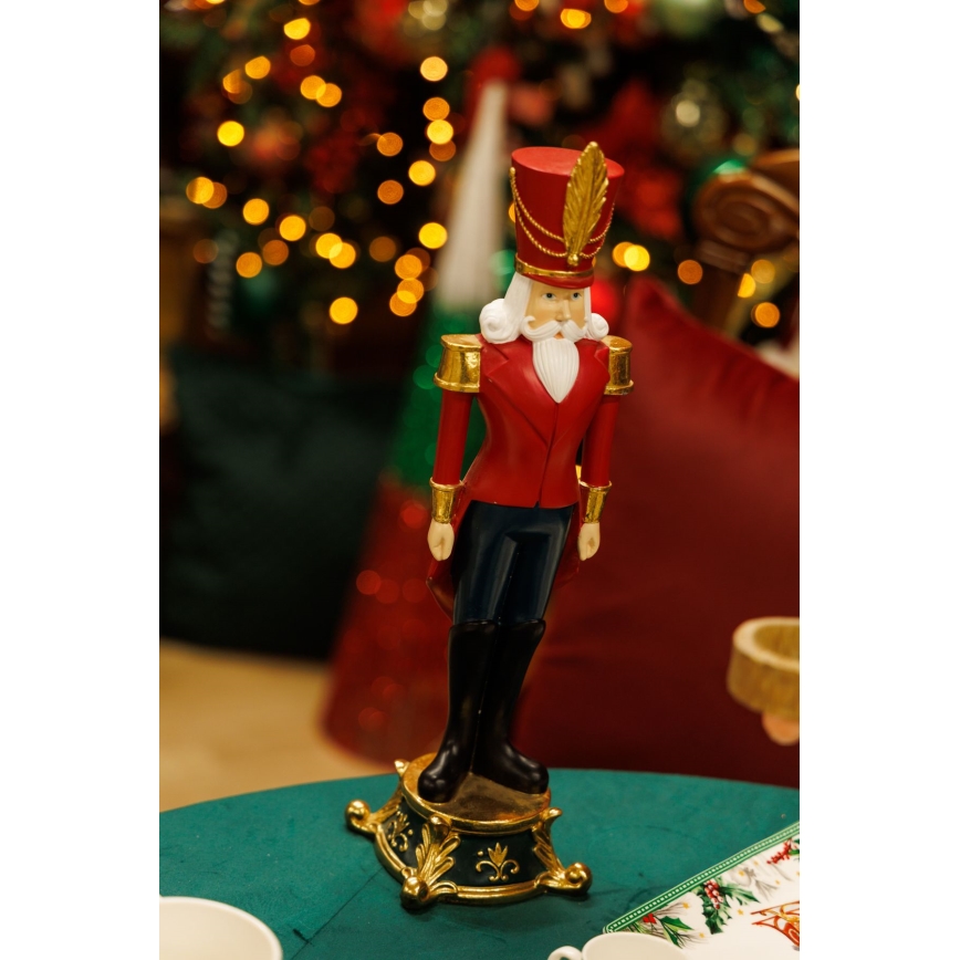 Božićna dekoracija 42 cm - figura lomilca oraha