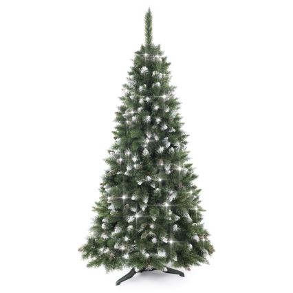 Božićna jelka CRISTAL SILVER 220 cm bor