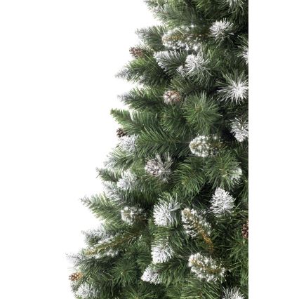Božićna jelka CRISTAL SILVER 220 cm bor