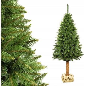 Božićna jelka sa panjem 220 cm smreka