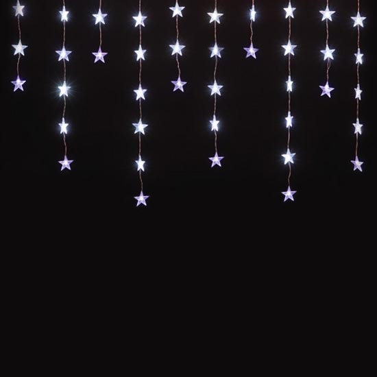 Božićna LED girlanda 50xLED, 6,35 m, hladno bela