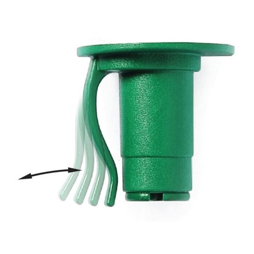 Svetleći božićni lanac TOADSTOOL 12xE10/10,7m, crveni, proizveden u Češkoj