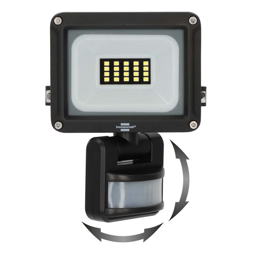 Brennenstuhl - LED Spoljašnji reflektor sa senzorom LED/10W/230V 6500K IP65