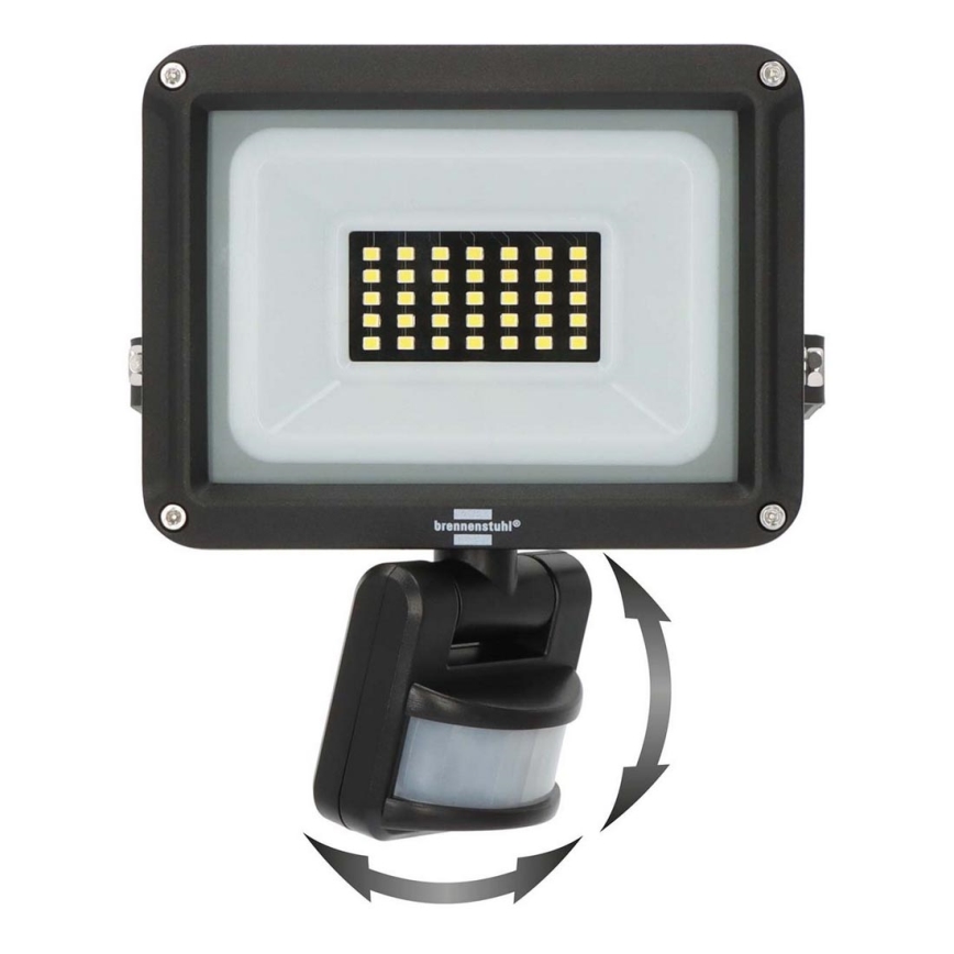 Brennenstuhl - LED Spoljašnji reflektor sa senzorom LED/20W/230V 6500K IP65