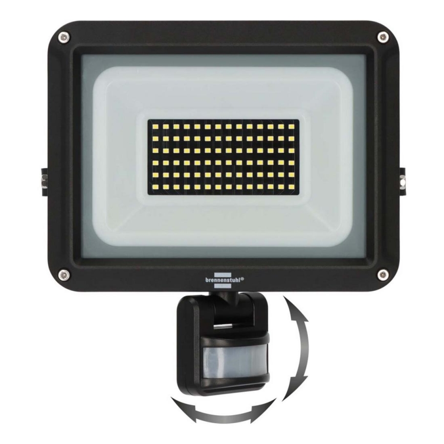 Brennenstuhl - LED Spoljašnji reflektor sa senzorom LED/50W/230V 6500K IP65