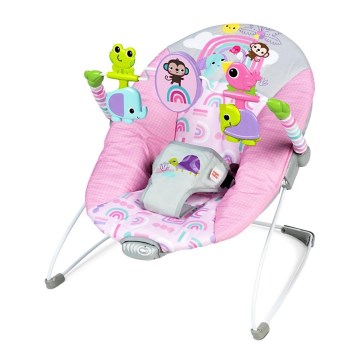 Bright Starts - Dečija vibrirajuća njihalica PINK PARADISE