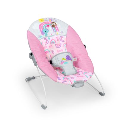 Bright Starts - Dečija vibrirajuća njihalica PINK PARADISE